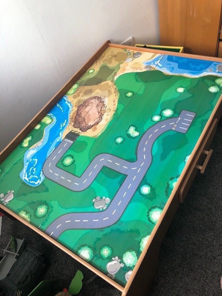 world of imagination train table